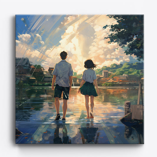 Anime Fantasy Spaziergang