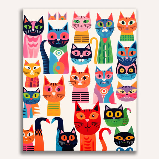 Katzenkollektion