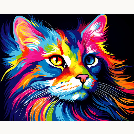 Bunte Katze