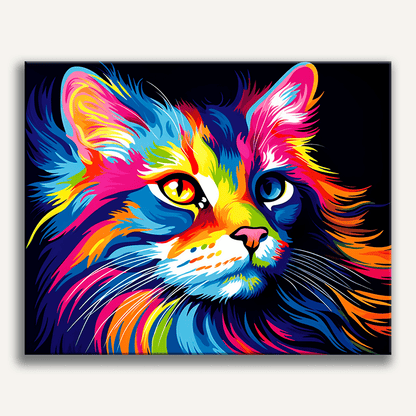 Bunte Katze