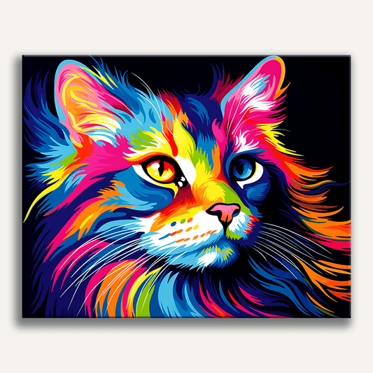 Bunte Katze