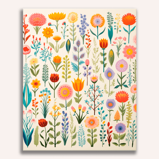 Blumenkollektion