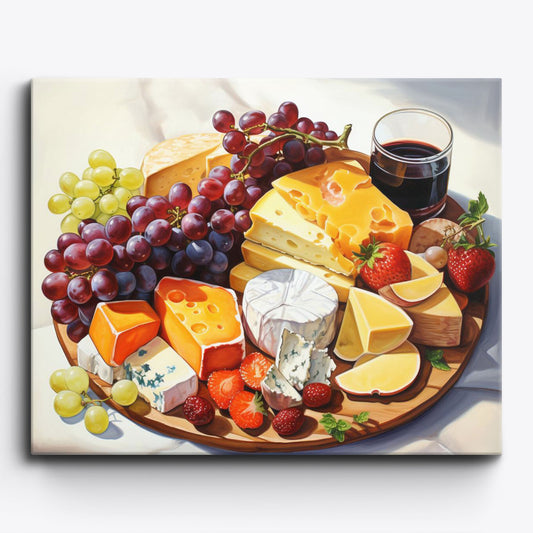 Gourmet-Käseplatte