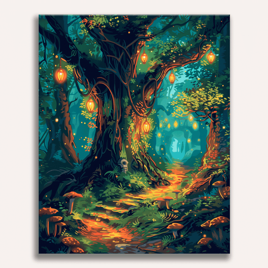 Hängeleuchten Wald