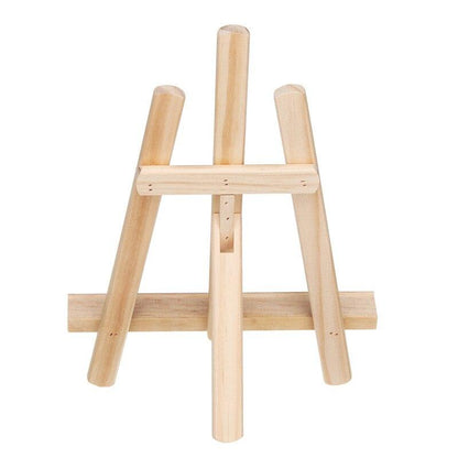 Holzstaffelei f¨¹r Malen nach Zahlen | 10x15cm
