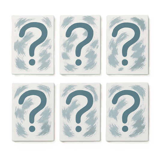 6 Mini-Gem?lde | Mystery Set