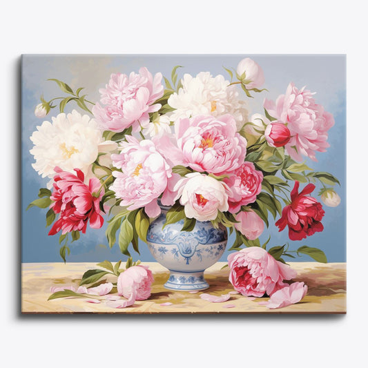Leuchtende Blumen