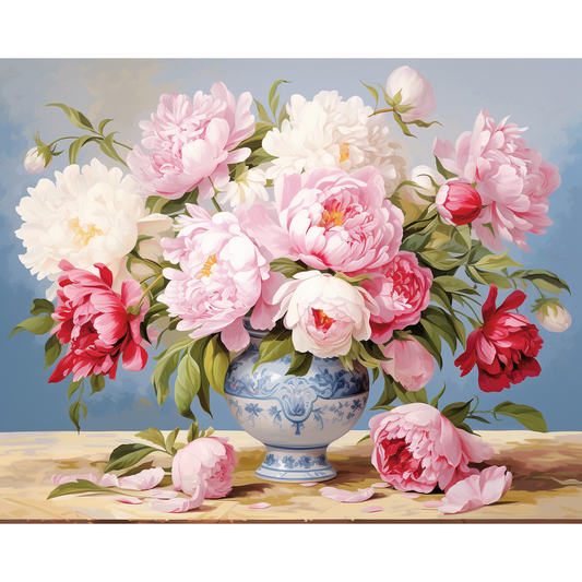Leuchtende Blumen