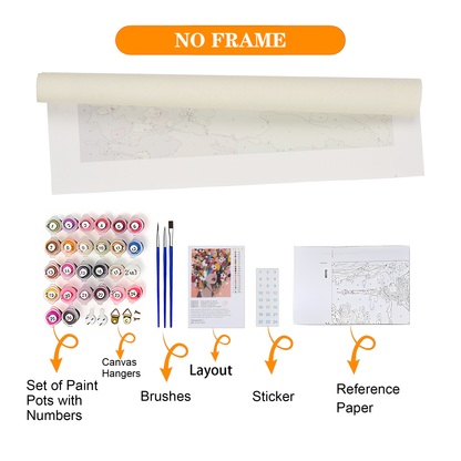 Benutzerdefiniertes Malen nach Zahlen, personalisierte Kunst von Ihrem Foto auf Leinwand, Haustierportrait, Hunde, Katzen, personalisiertes Geschenk