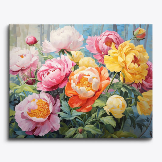 Gemalter Garten