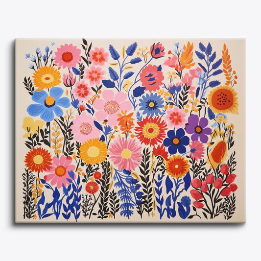 Papierblüten