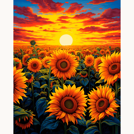 Sonnenblumendämmerung